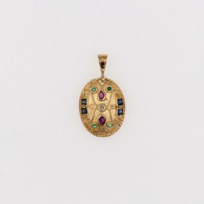 Εικόνα της Χρυσό K14 Μεταγιόν Βυζαντινού Ύφους